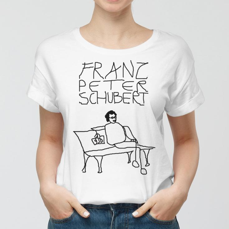 Franz Peter Schubert By Jd Women T-shirt
