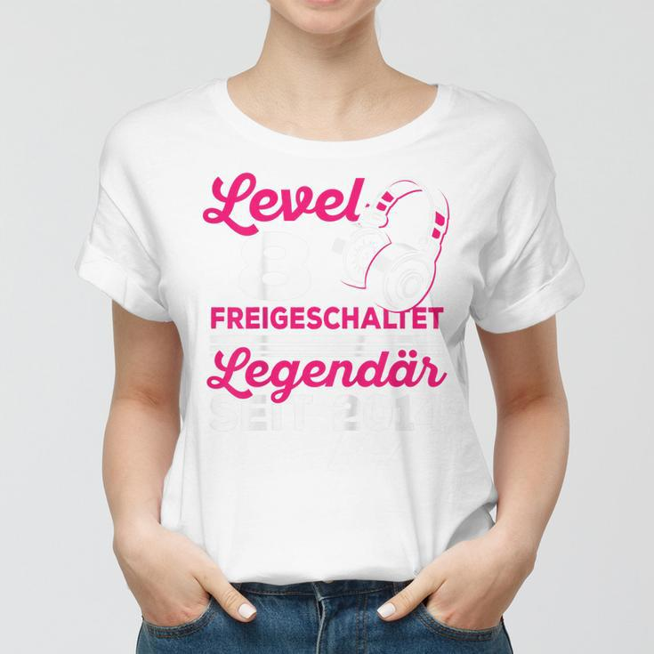 Gamer Girl Zocker 2014 Frauen Tshirt für 8 Jahre alte Mädchen
