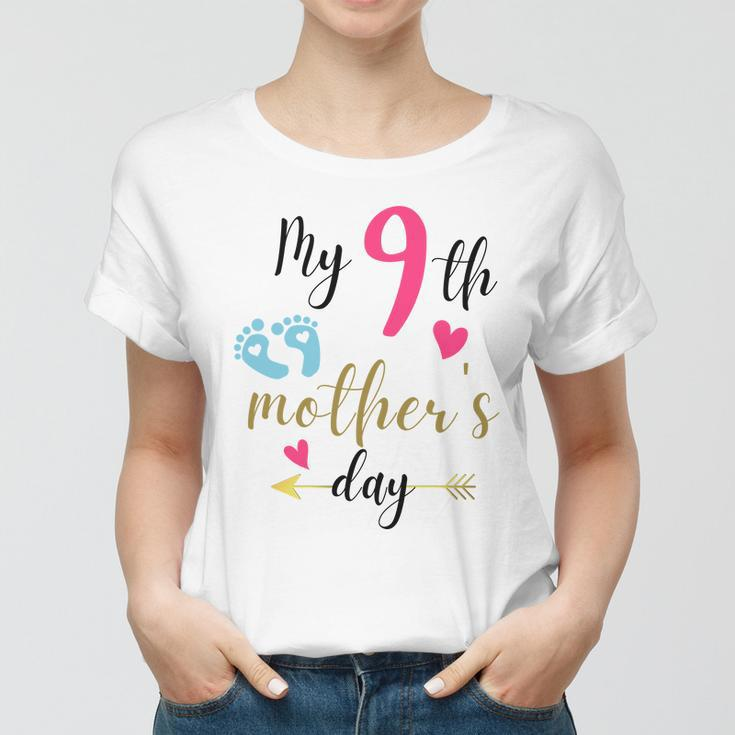 My Ninth Mothers Day V2 Women T-shirt
