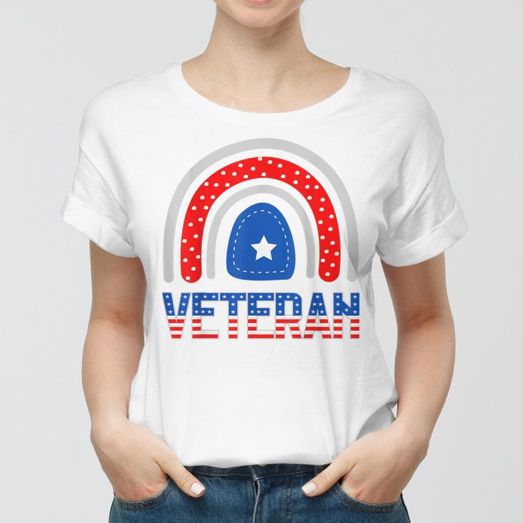 Veterans Day Veteran Appreciation Respect Honor Mom Dad Vets V2 Women T-shirt