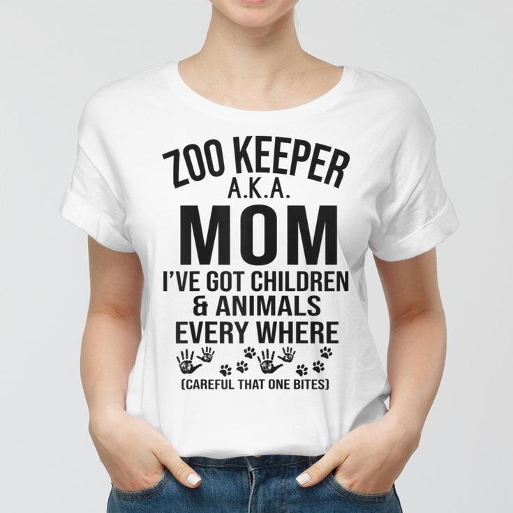 Zoo Keeper Aka Mom Ive Got Children For Woman Gift For Womens Women T-shirt