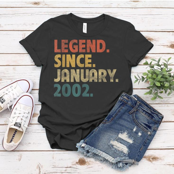 21 Year Old Gift Legend Since January 2002 21St Birthday V2 Women T-shirt Funny Gifts