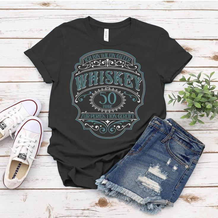 50 Geburtstag 50 Jahre Ich Bin Wie Guter Whisky Whiskey Frauen Tshirt Lustige Geschenke