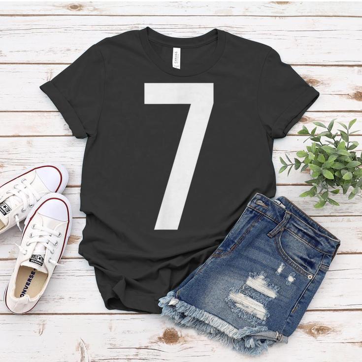 7 Zahlen Buchstaben Symbol Alphabet Initiale Frauen Tshirt Lustige Geschenke