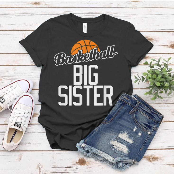 Basketball Big Sister Hoop Sport Gift Women T-shirt Unique Gifts