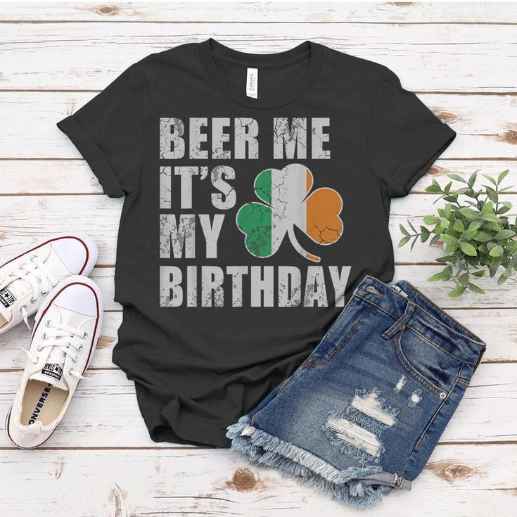 Beer Me Its My Birthday St Patricks Day Irish Women T-shirt Unique Gifts