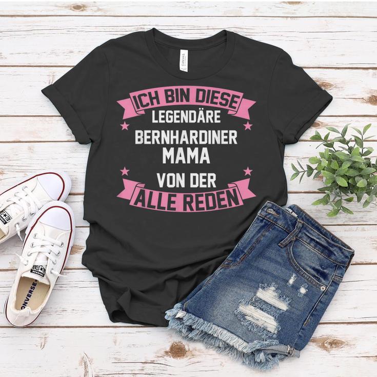 Bernhardinermama Bernhardiner Mama Frauen Tshirt Lustige Geschenke