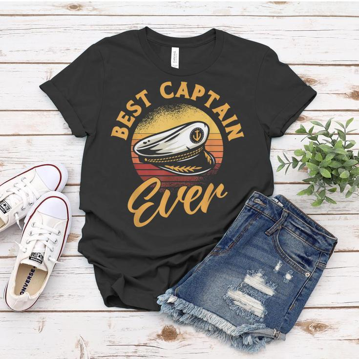 Best Captain Ever Captain Boating Women T-shirt Funny Gifts