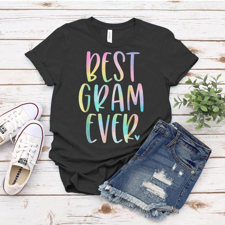 Best Gram Ever Gifts Mothers Day Tie Dye Women T-shirt Funny Gifts
