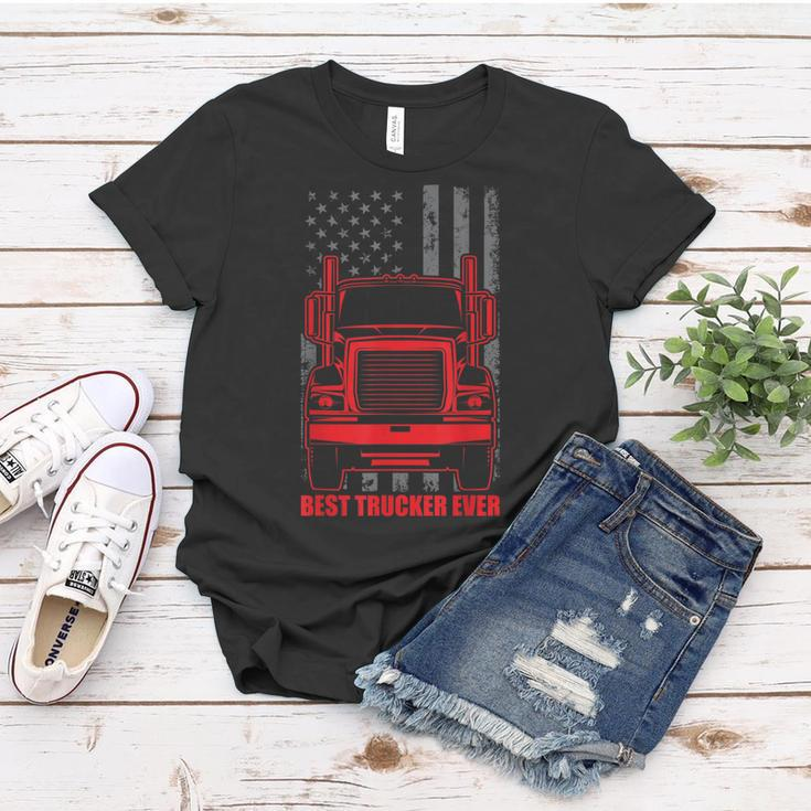 Best Trucker Ever | Truck Driver Gift For Any Trucker Women T-shirt Funny Gifts
