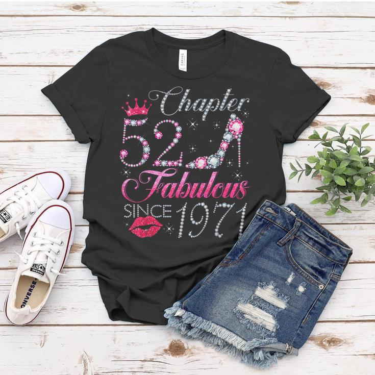 Chapter 52 Fabulous Since 1971 52Nd Birthday Gift For Women Women T-shirt Unique Gifts