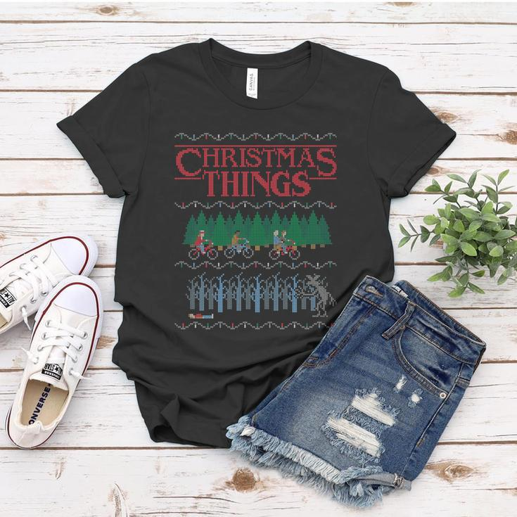 Christmas Things Ugly Christmas Sweater Women T-shirt Unique Gifts