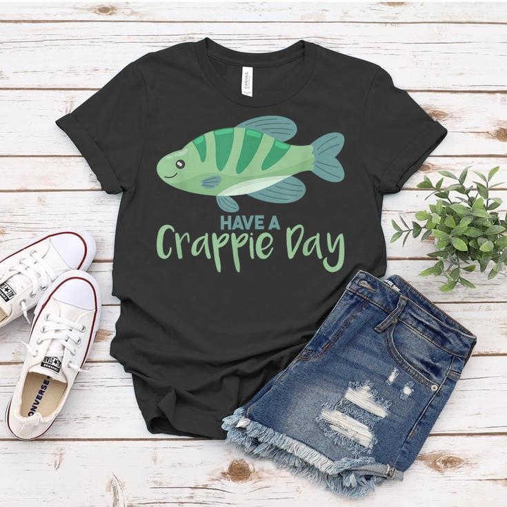 Crappie Day Funny FishingFor Anglers Gift Women T-shirt Unique Gifts