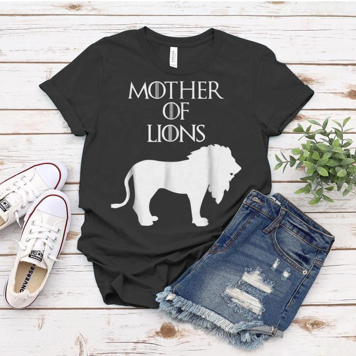 Cute & Unique White Mother Of Lions E010453 Women T-shirt Unique Gifts