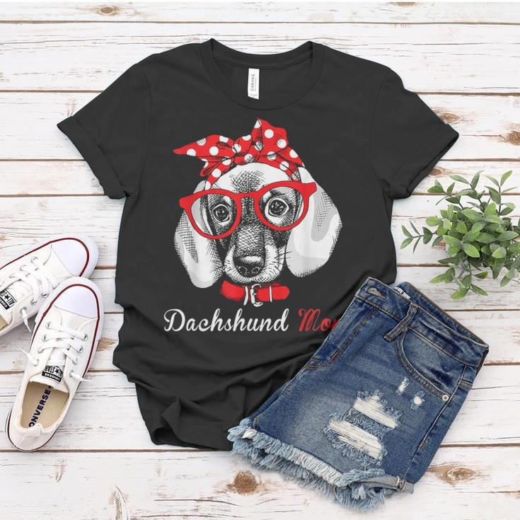 Dachshund Mom For Doxie Wiener Lovers Mothers Day Gift Women T-shirt Funny Gifts
