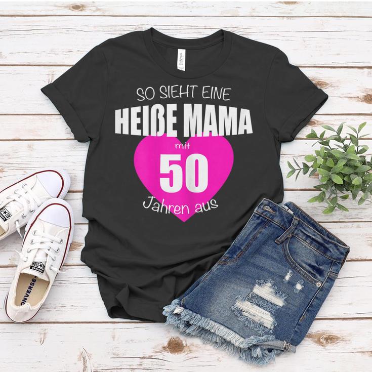 Damen 50 Geburtstag Frauen Geschenk Mama 50 Jahrgang 1970 Frauen Tshirt Lustige Geschenke