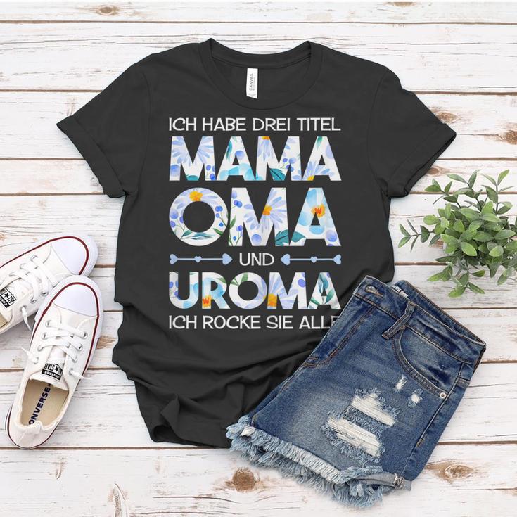 Damen Mama Oma Uroma Rocke Muttertagsgeschenk Mutter Spruch Frauen Tshirt Lustige Geschenke