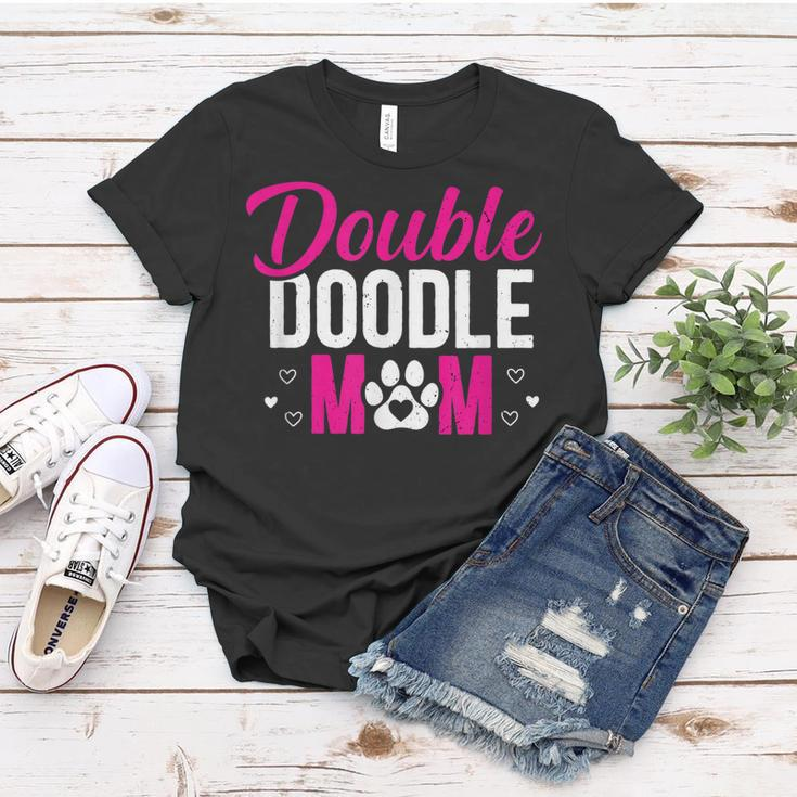 Double Doodle Mom Funny Dog Lovers Women T-shirt Unique Gifts