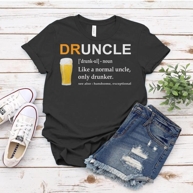 Druncle Beer Funny FunDrunk Uncle Gifts Tops Gift For Mens Women T-shirt Unique Gifts