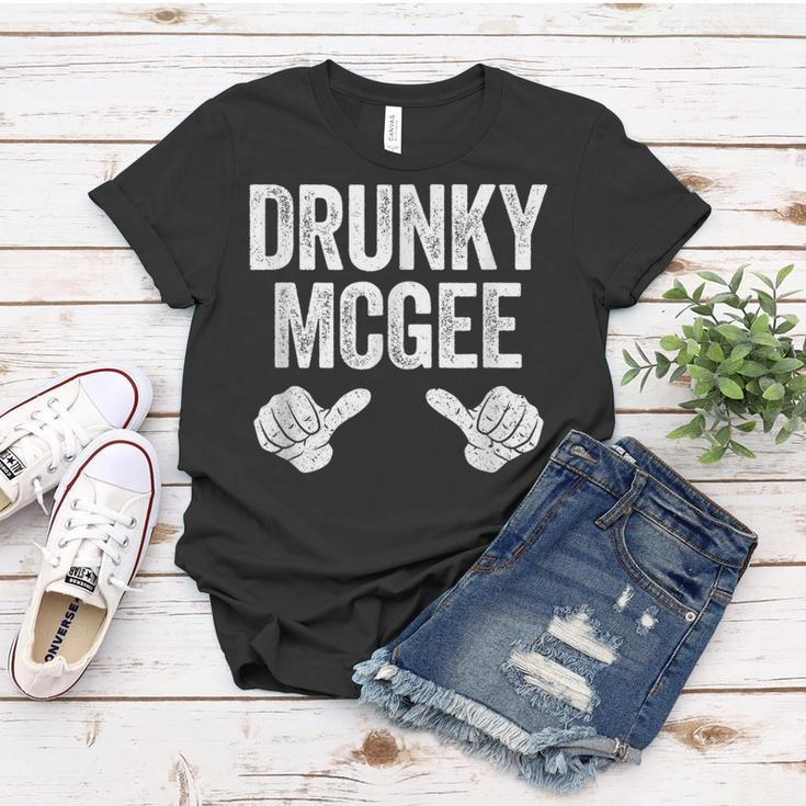 Drunky Mcgee St Patricks Day Couple Women T-shirt Funny Gifts