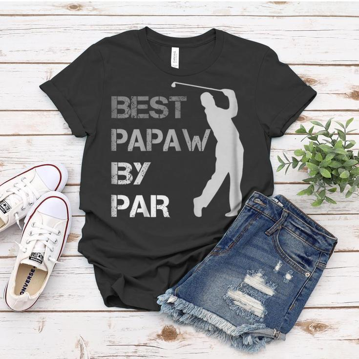 Fathers Day Best Papaw By Par Funny Golf Gift Shirt Women T-shirt Unique Gifts
