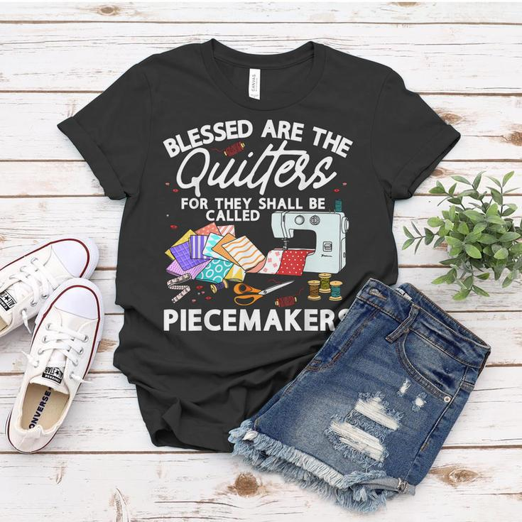 Funny Quilting Knitting Lover Sewing Women T-shirt Unique Gifts