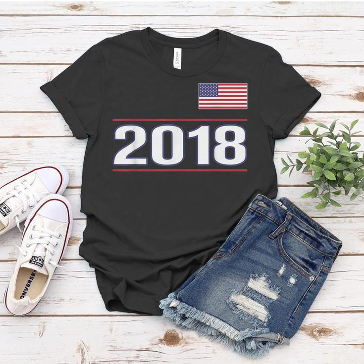 Geburtstag 2018 Frauen Tshirt mit Amerikanischer Flagge für Männer und Frauen Lustige Geschenke
