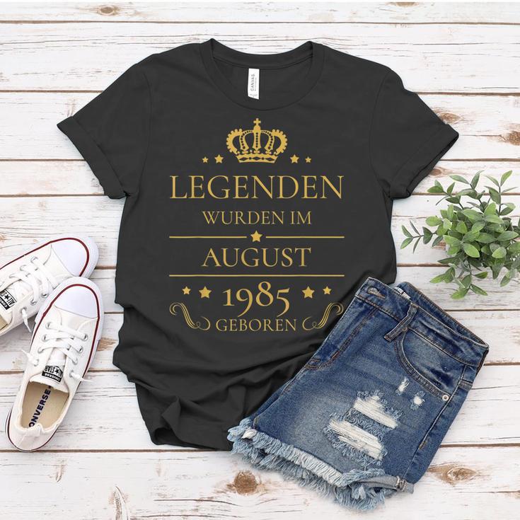 Geburtstag Jahrgang August 1985 Legenden Frauen Tshirt Lustige Geschenke