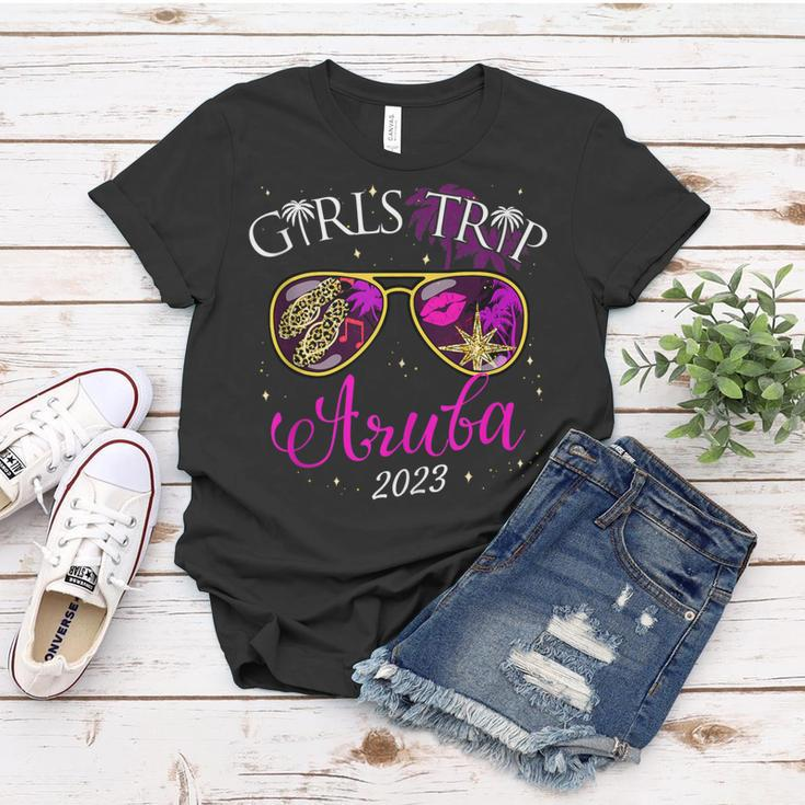 Girls Trip Aruba 2023 For Women Weekend Birthday Squad Women T-shirt Unique Gifts