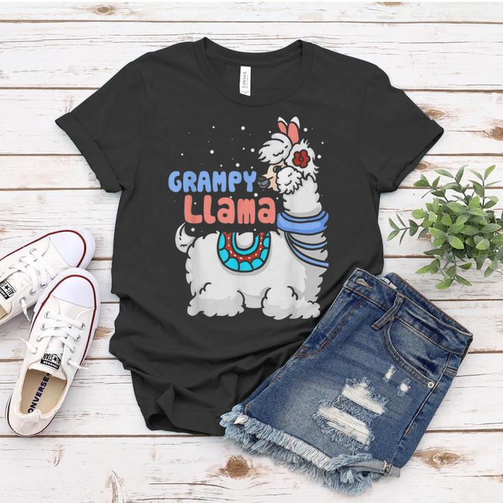 Grampy Lama Passender Familien-Weihnachts-Pyjama Geschenke Frauen Tshirt Lustige Geschenke