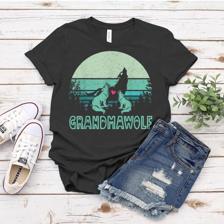Grandmawolf For Lovers Mom Grandma Wolf & Wolves Mothers Day Women T-shirt Unique Gifts