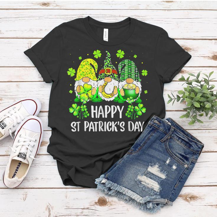 Happy St Patricks Day Irish Shamrock Love Lucky Leaf Women T-shirt Funny Gifts