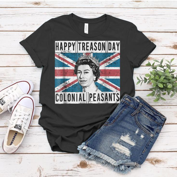Happy Treason Day British 4Th Of July Women T-shirt Unique Gifts