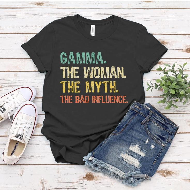 I Am Grandma The Woman Myth Legend Bad Influence Grandparent Women T-shirt Unique Gifts
