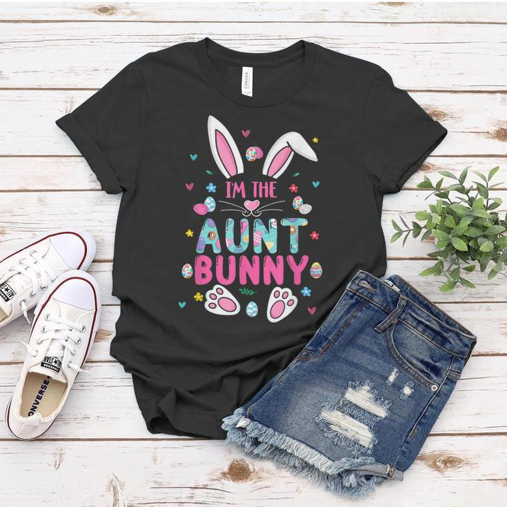 Im The Aunt Bunny Happy Easter Cute Aunt Bunny Lover Women T-shirt Unique Gifts