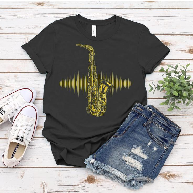 Jazz Music Saxophone Player Funny Saxophone Marching Band Women T-shirt Funny Gifts