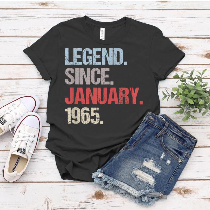 Legende Seit Januar 1965 Jahrgang Geburtstag Frauen Tshirt Lustige Geschenke