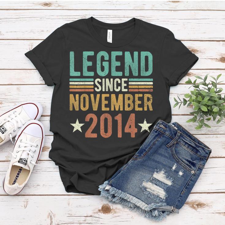 Legende Seit November 2014 Frauen Tshirt, 8 Jahre Jubiläum Edition Lustige Geschenke