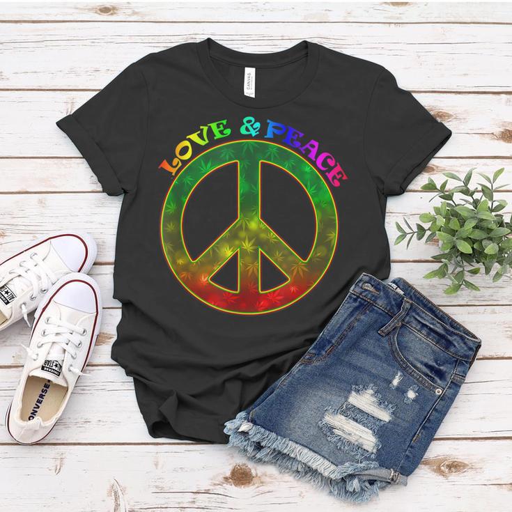 Love Peace 60Er 70Er Jahre Hippie-Kostüm Frauen Tshirt Lustige Geschenke