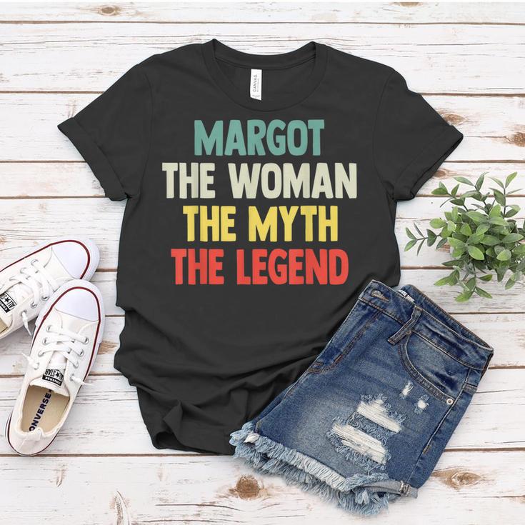 Margot The Woman The Myth The Legend Geschenk Für Margot Frauen Tshirt Lustige Geschenke