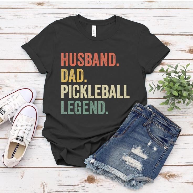 Mens Pickleball Funny Husband Dad Legend Vintage Fathers Day Tshirt Women T-shirt Unique Gifts