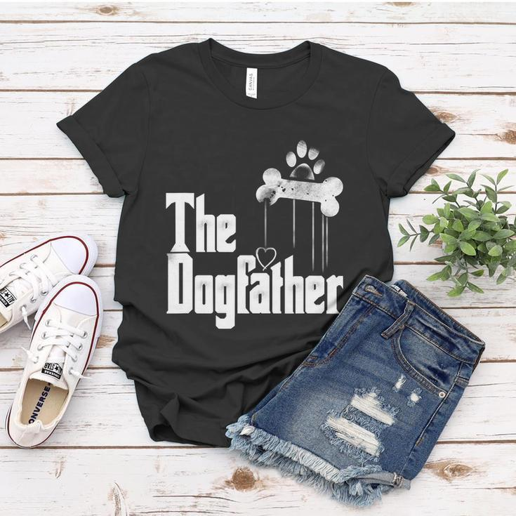 Mens The Dogfather Shirt Dad Dog Tshirt Funny Fathers Day Tee Tshirt Women T-shirt Unique Gifts