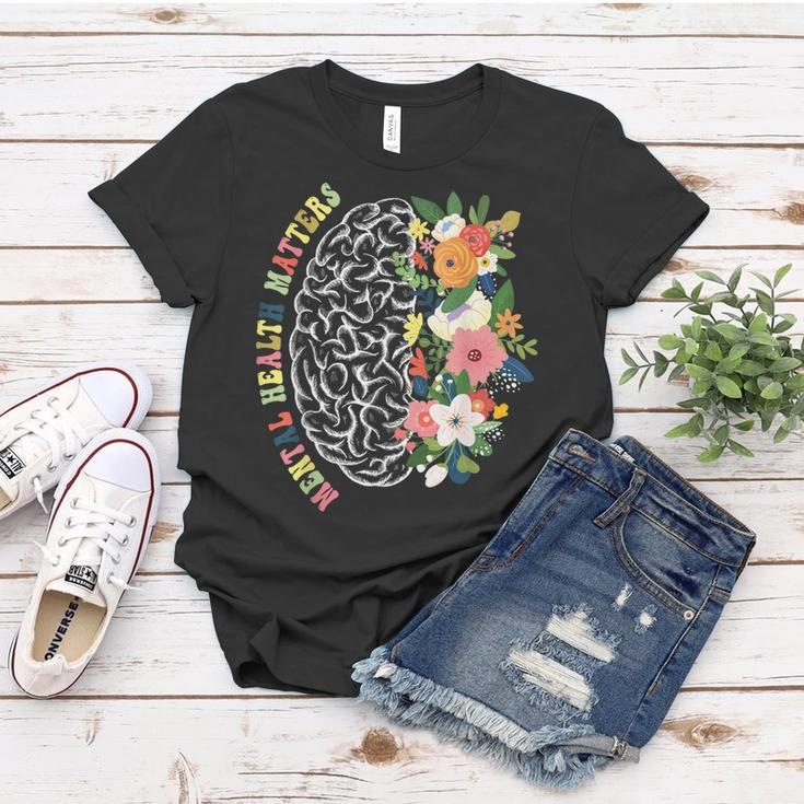 Mental Health Matters Plant Lovers Mental Health Awareness Women T-shirt Unique Gifts