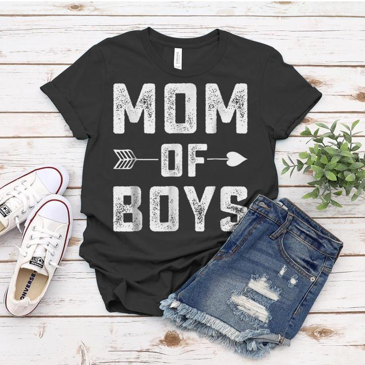 Mom Of Boys Shirts Funny Mother DayShirt Women T-shirt Unique Gifts