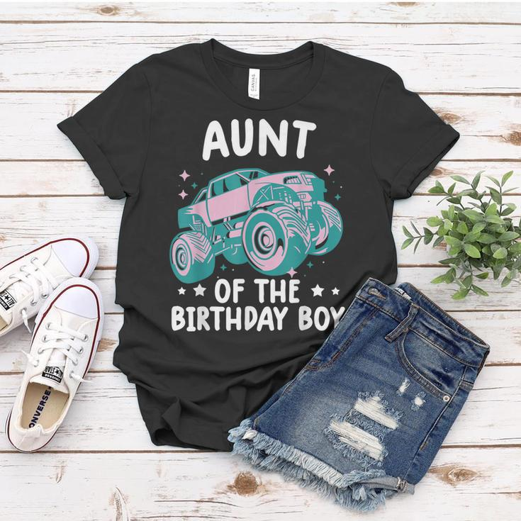 Monster Truck Passende Tante Des Geburtstagskindes Frauen Tshirt Lustige Geschenke