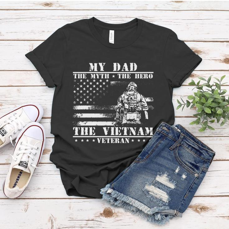 My Dad The Myth The Hero The Legend Vietnam Veteran Gift Women T-shirt Unique Gifts