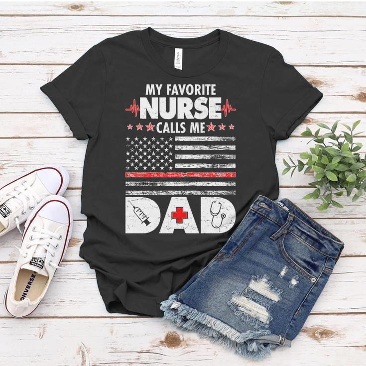 My Favorite Nurse Calls Me Dad Support Frontline Women T-shirt Unique Gifts