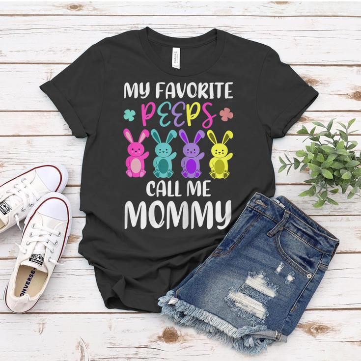 My Favorite Peeps Call Me Mommy Funny Mom Easter Bunny Gift For Womens Women T-shirt Unique Gifts