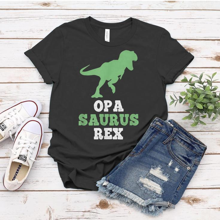 Opa-Saurus Rex Dinosaur Opasaurus Frauen Tshirt Lustige Geschenke