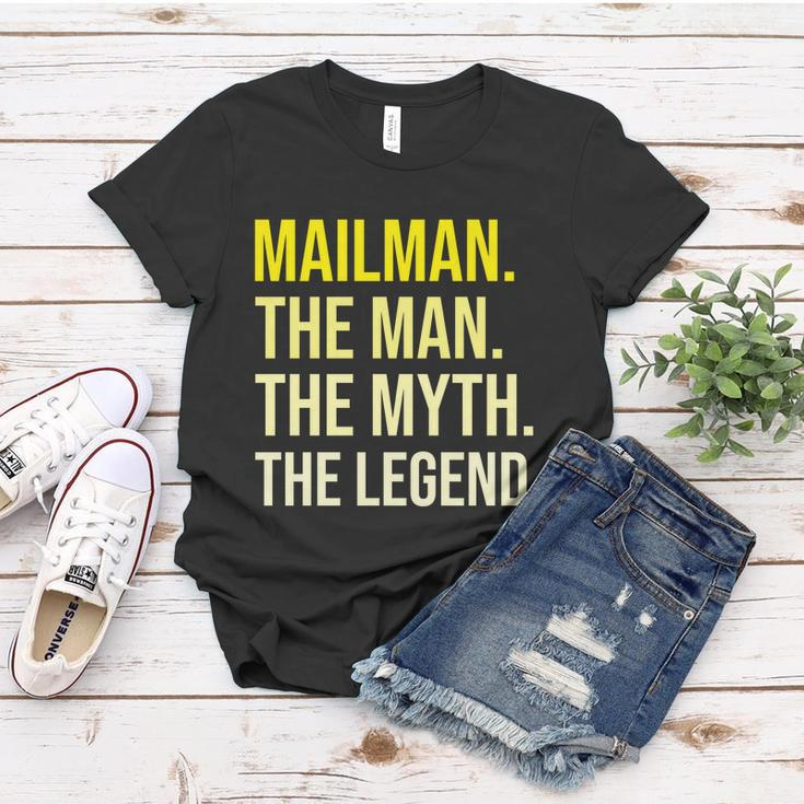 Postal Worker Mailman Gift The Man Myth Legend Cute Gift V2 Women T-shirt Unique Gifts